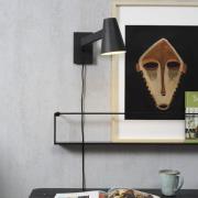 It's about RoMi Biarritz wandlamp, 40cm, zwart