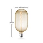Lucande LED lamp E27 T140 4W 2.700K dimbaar amber