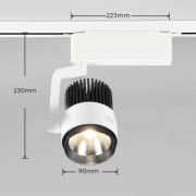 LED spot Radiator DUOline, CCT, mat wit