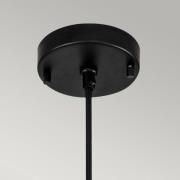 Hanglamp Etoile 1-lamp Ø 17,8 cm zwart mat