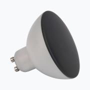 LED lamp GU10 4,9W CCT 2.700/4.000K Ø 7cm zwart