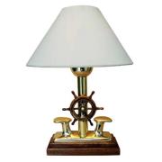 Decoratieve LUV tafellamp met hout