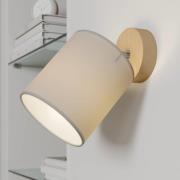 Wandspot Corralee, grijs, 1-lamp