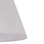 Lampenkap Sofia hoogte 26 cm, ecru/wit