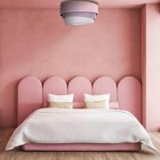 Plafondlamp Pastel Trio Ø 60 cm roze/grijs/lichtgrijs
