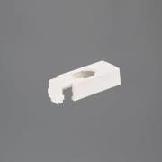 Afdekking voor DUOline 2-fase rail mat wit