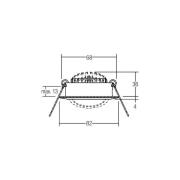 BRUMBERG BB03 inbouw RC driver rond wit glans