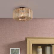 GOED & MOJO Bromo plafondlamp gemaakt van bamboe, Ø 40cm