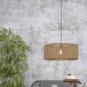 GOOD & MOJO Iguazu hanglamp cilinder naturel Ø60cm