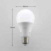 LED lamp E27 A65 15W 3.000K 3-step-dimbaar