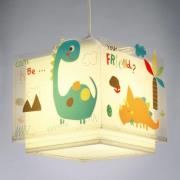 Dalber kinderkamer hanglamp DINOS, kleurrijk