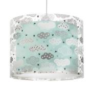 Hanglamp wolken voor kinderkamer, blauw