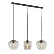Hanglamp Svala kappen variabel 3-lamps lineair