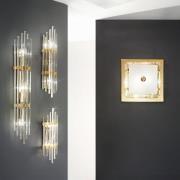 Plafondlamp Ontario, 39 x 39 cm, goud