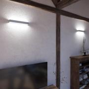LED wandlamp Mera, breedte 40 cm, aluminium, 4.000 K