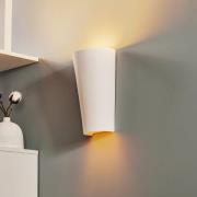 Wandlamp Ice up and down van keramiek in wit