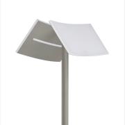Evolo CCT LED vloerlamp met leeslampje, taupe