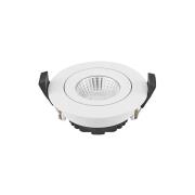 LED plafondinbouwspot Diled, Ø 8,5 cm, 6 W, Dime LED, wit