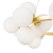 Maytoni Dallas hanglamp 25-lichts, rond, goud