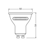 OSRAM LED reflectorlamp GU10, PAR16, CCT, 4,2 W, 36°, 400 lm