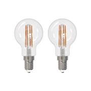 Arcchio LED filament lamp E14 G45, set van 2, 4000 K