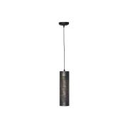 Hanglamp Forato, Ø 12 cm, bruin, metaal