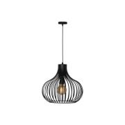 Aglio hanglamp, Ø 38 cm, zwart, metaal