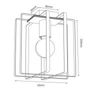 Envostar Fiete plafondlamp, 1-lamp