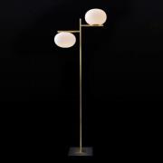 Oluce Alba - Vloerlamp met dimmer, 2-lamps