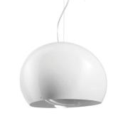 Hanglamp Surface Ø 27 cm, E27 wit/staalgrijs