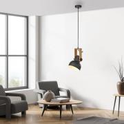 JUST LIGHT. Cup 2.0 hanglamp, Ø16cm, 1-lamp, zwart