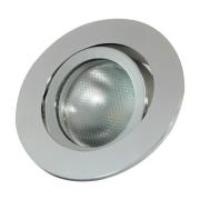 LED inbouwring Decoclic GU10.3, rond, zilver
