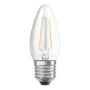 OSRAM LED kaarslamp E27 4,8W warmwit dim helder