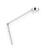 LED-vloerlamp Elegance, 3-scharnieren, chroom