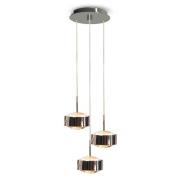 Hanglamp Puk Meg Maxx Drop Trio chroom 3-lamps G9