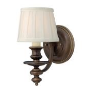 Beschermde textiel-wandlamp Dunhill