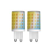 LUUMR Slimme LED G9 2.5W CCT Tuya ZigBee Hue set van 2