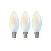 LUUMR Smart LED druppellamp set van 3 E14 4.2W CCT helder Tuya