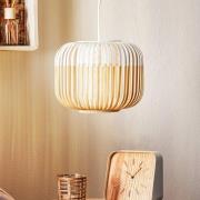 Forestier Bamboo Light XS hanglamp 27cm wit