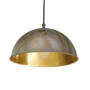 Hanglamp Circle goud / messing antiek, Ø20cm