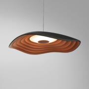 Bover LED hanglamp Valentina S24 zwart/koper gekleurd