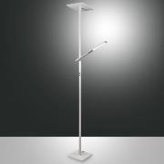 LED vloerlamp Ideal met leesarm, wit