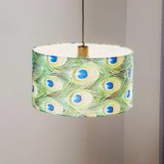 Hanglamp Pauw, Ø 45 cm, groen