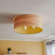 Envostar Veneer plafondlamp kernhout essen Ø55cm