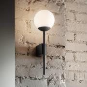 OLEV La Pallina wandlamp, bolkap, zwart