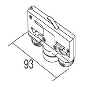 Ivela adapter 3-fasen 220-240V 10kg, wit