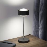 Puk! 120 Eye Table LED, lenzen mat, zwart/chroom