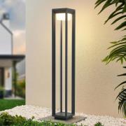 Prios Gamion LED tuinpadverlichting van aluminium, 90 cm