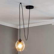 Hanglamp Starla decentrale 1-lamp, glas helder