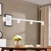 Arcchio hanglamp Brinja, wit, 120 cm lang, 4-lamps, GU10
